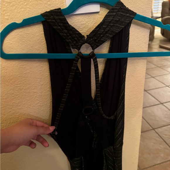 Free People Metallic Midi Body Con Dress - Picture 5 of 6